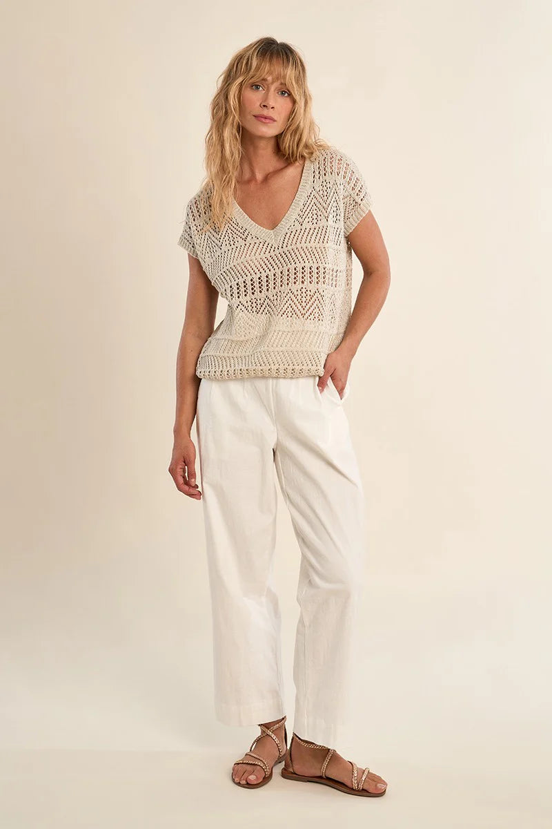 Tricot léger à l’élégance décontractée
