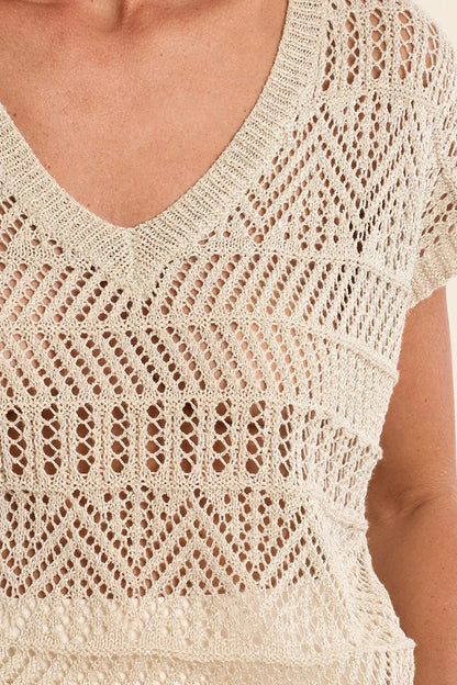 Tricot léger à l’élégance décontractée