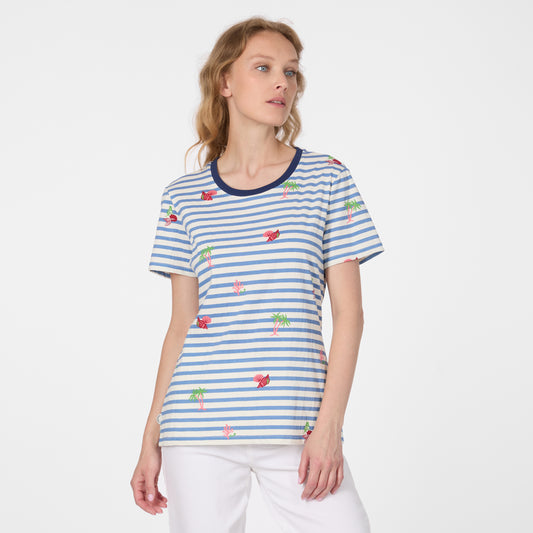 T-shirt marin