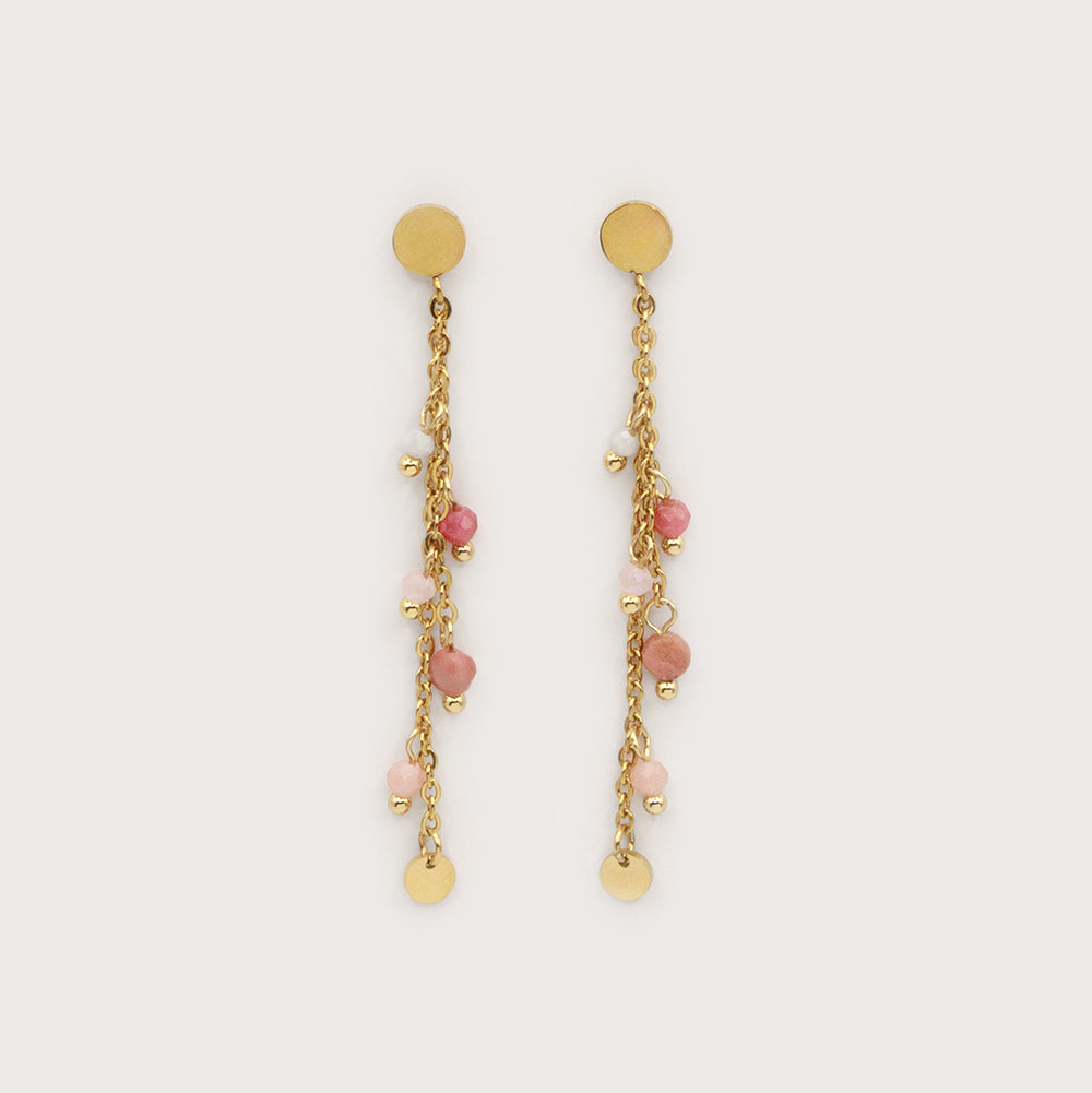 Boucles d'oreilles fines chaîne