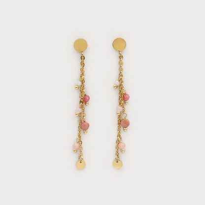 Boucles d'oreilles fines chaîne