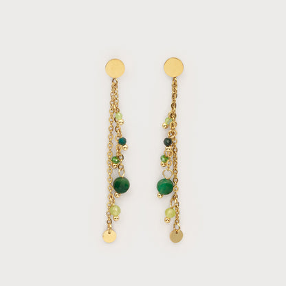 Boucles d'oreilles fines chaîne