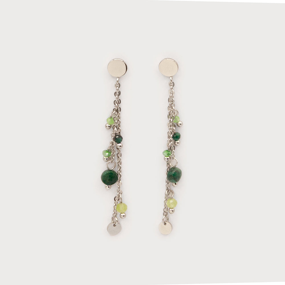 Boucles d'oreilles fines chaîne