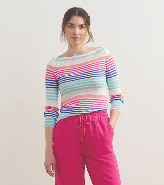 Tricot à rayures