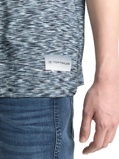 T-shirt au look chiné - 2 couleurs