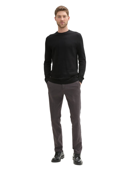 Pantalon chino gris
