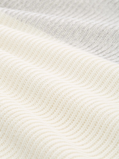 Pull en maille à col rond