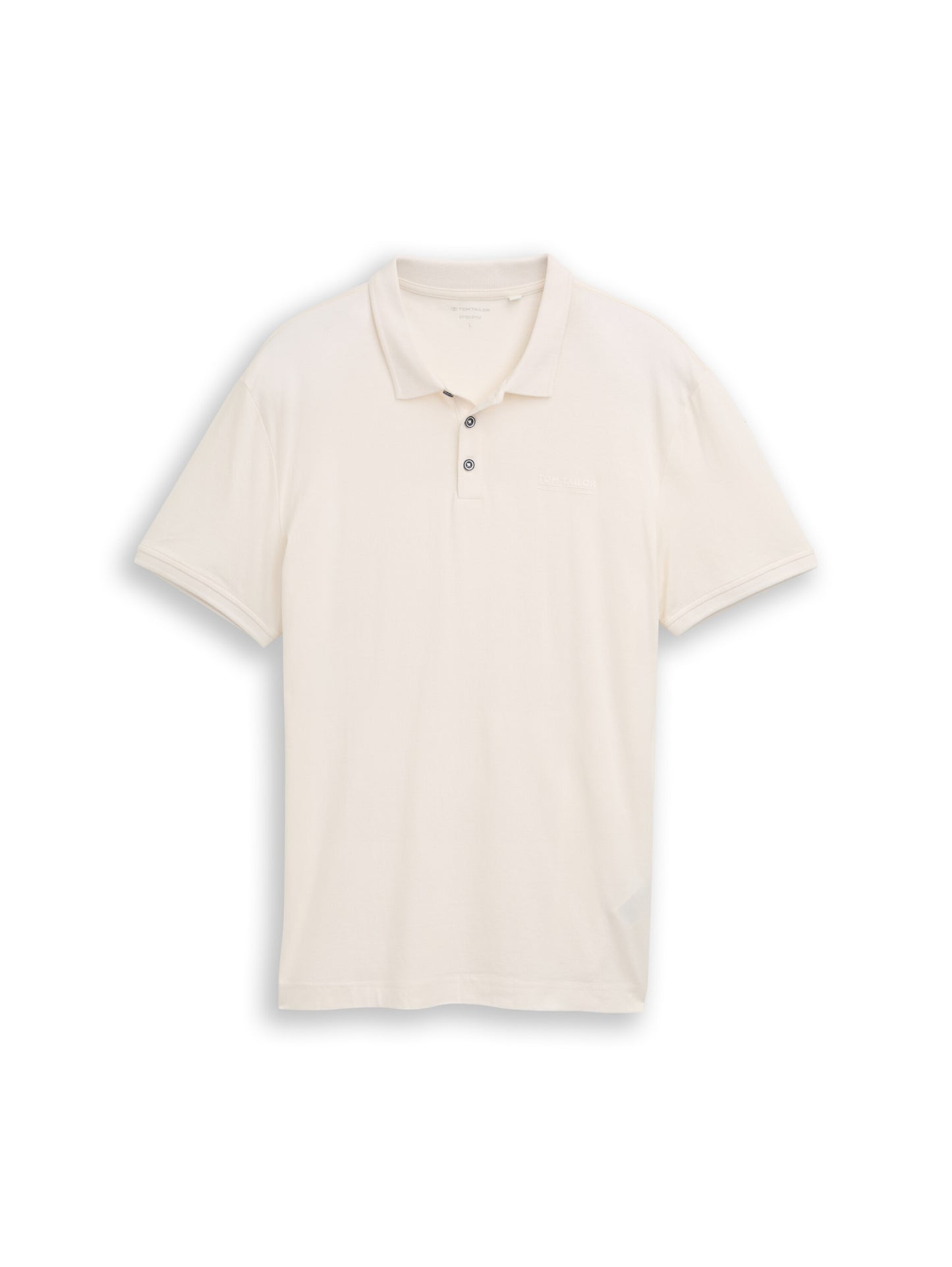 Polo ajusté avec logo imprimé