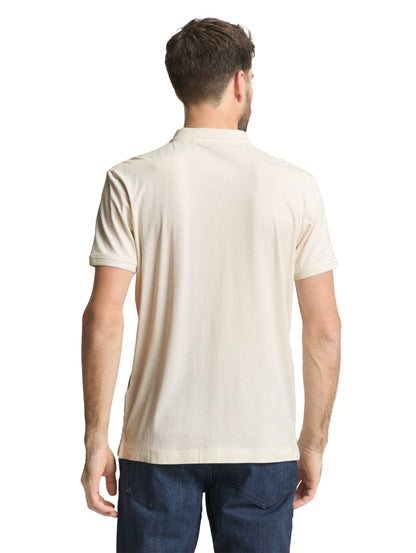 Polo ajusté avec logo imprimé