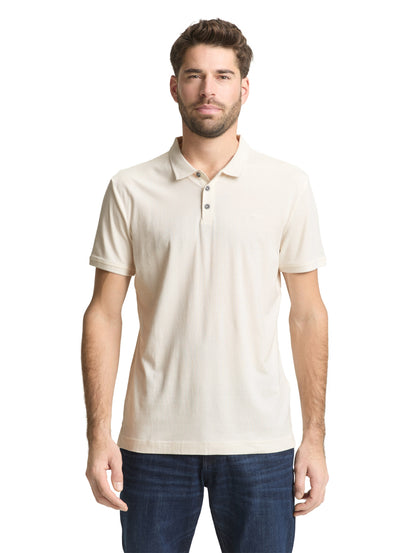 Polo ajusté avec logo imprimé