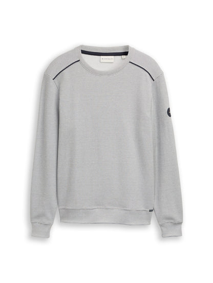 Sweat-shirt avec badge