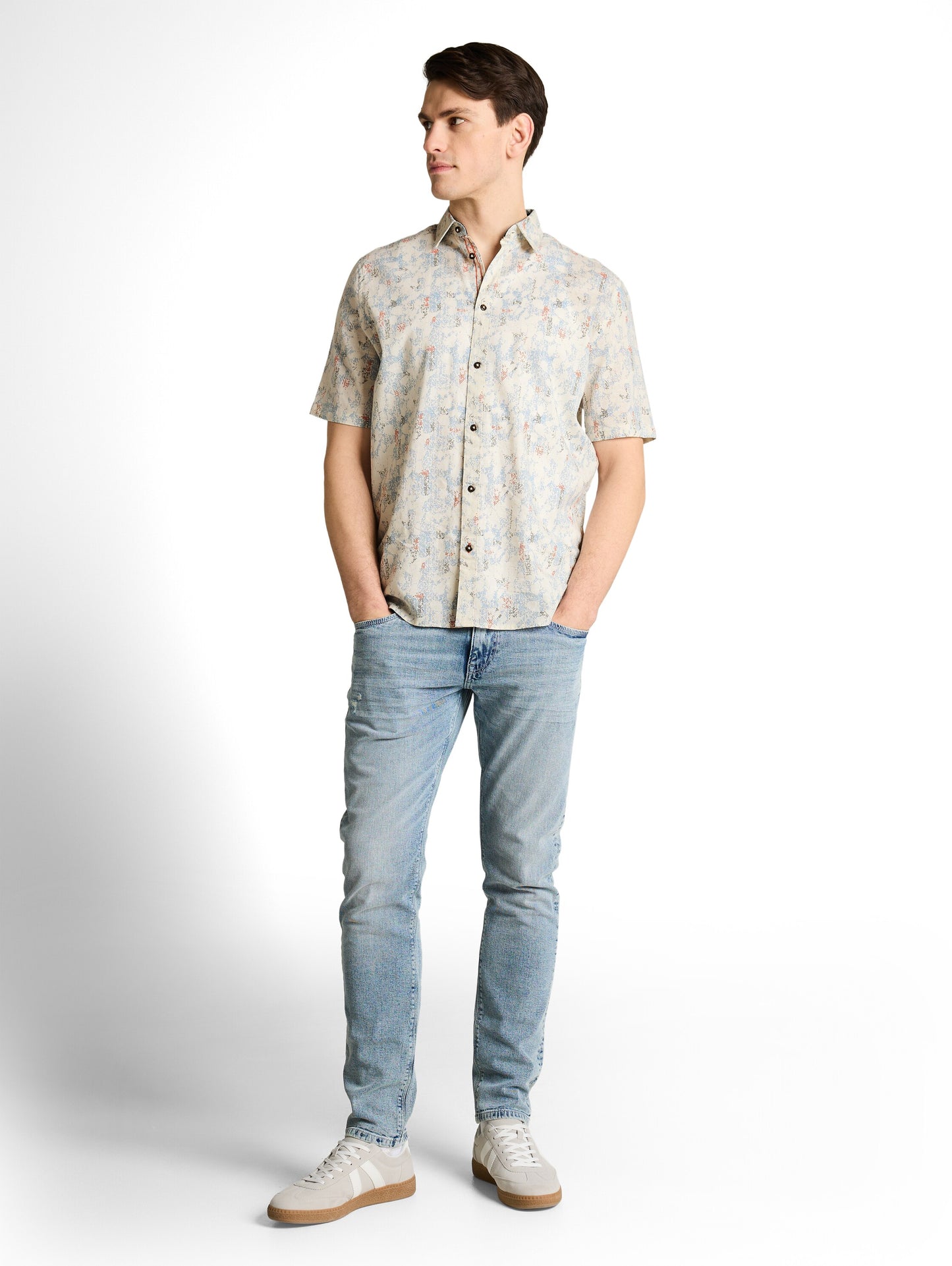 Chemise imprimée confortable