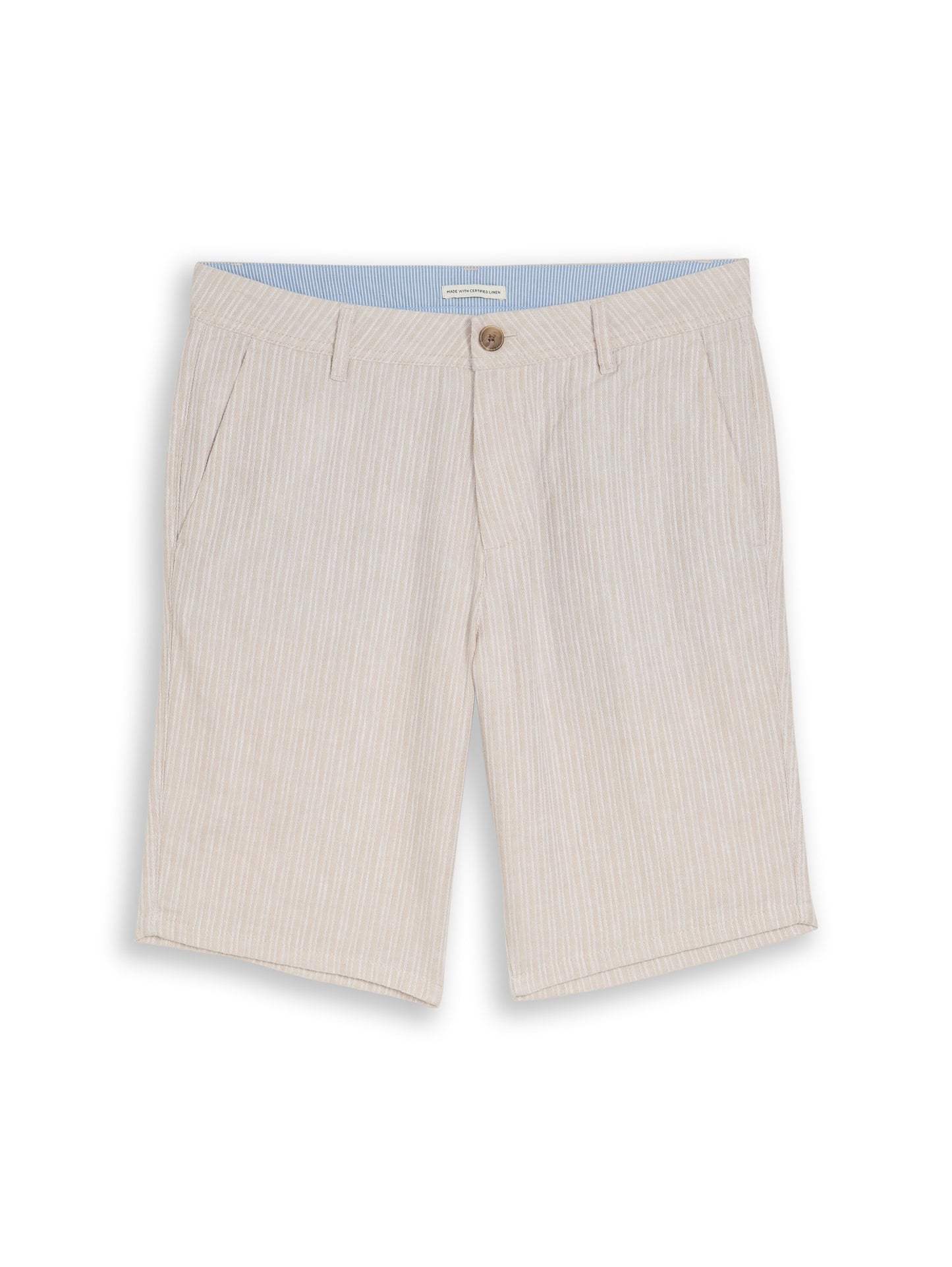 Short habillé rayé style bord de mer