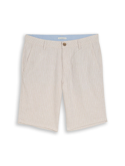 Short habillé rayé style bord de mer