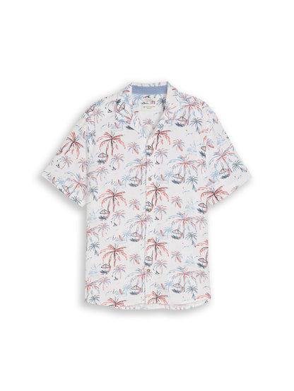 Chemise imprimée esprit vacances