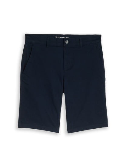 Short chino uni facile à porter