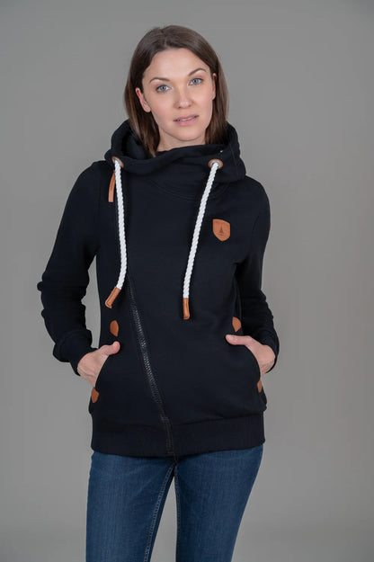Sweat à capuche zippé