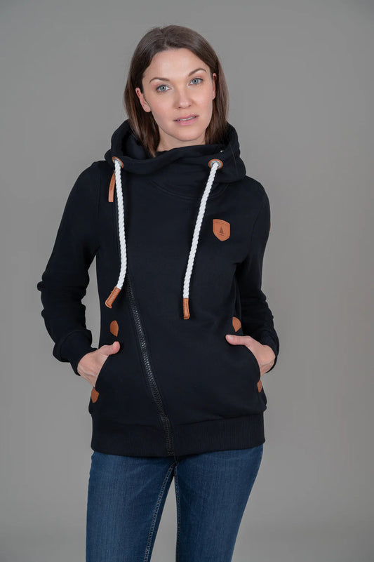 Sweat à capuche zippé