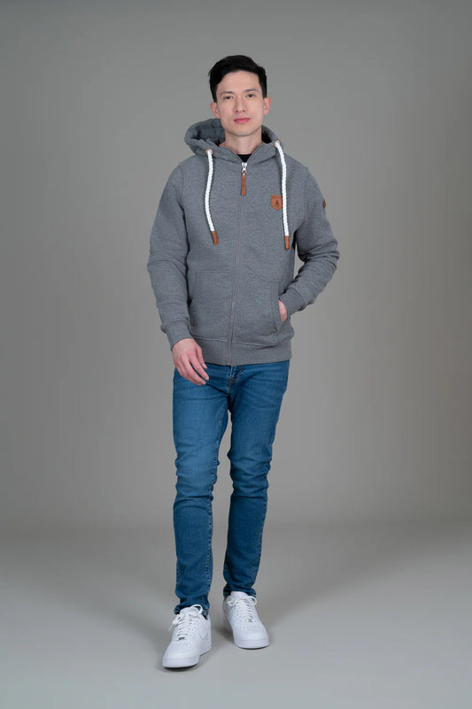 Sweat à capuche zippé