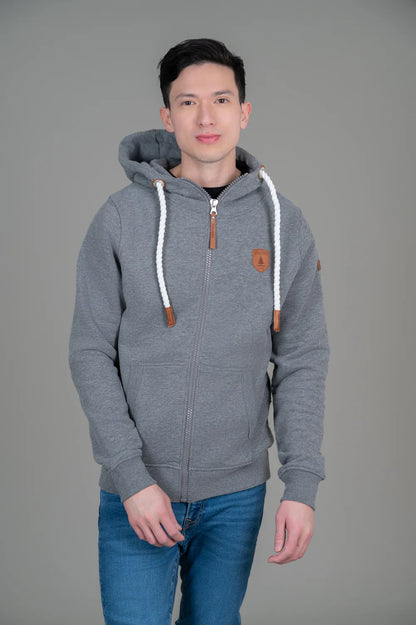 Sweat à capuche zippé