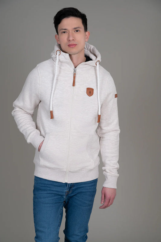 Sweat à capuche zippé