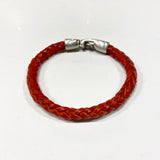 Bracelet Lisboa - Cuir Rouge