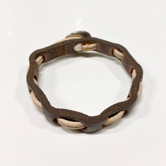 Bracelet Tulum - Cuir Brun