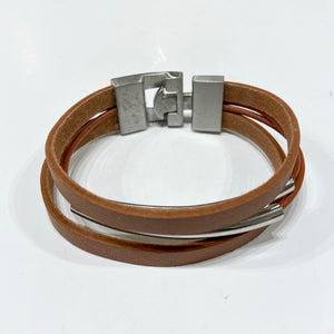 Bracelet Palma - Cuir Tan