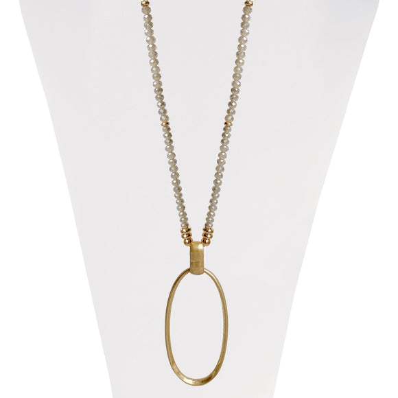 Collier gris Caracol 1423-GRY